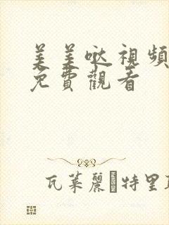 美美哒视频高清免费观看