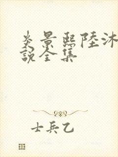 炎景熙陆沐擎小说全集