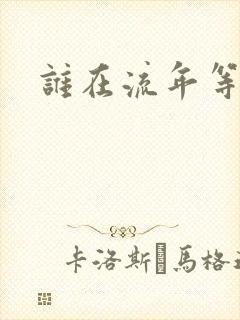 谁在流年等相遇