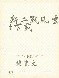 新二战风云txt下载