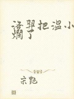 洛羿把温小辉做烂了