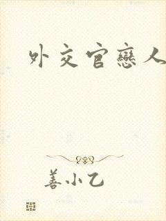 外交官恋人小说