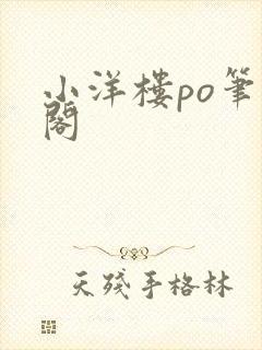 小洋楼po笔趣阁