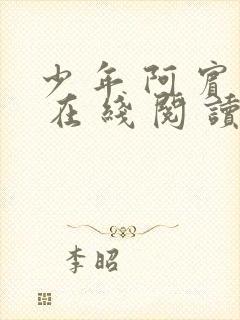 少 年 阿 宾 在 线 阅 读