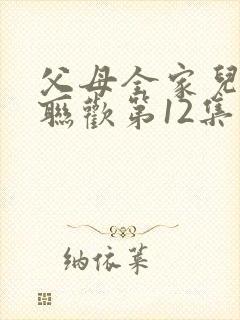 父母全家儿女大联欢第12集