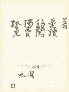 孤独的爱着全文免费阅读