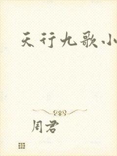 天行九歌小说