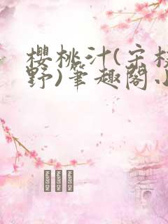 樱桃汁(宋枝江野)笔趣阁小说