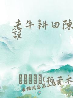 老牛耕田陈雪小说