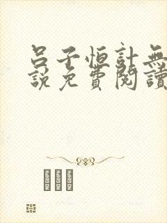 吕子恒计无伤小说免费阅读