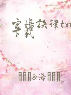 官场铁律txt下载