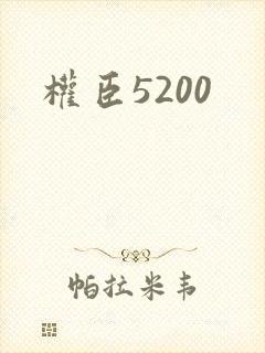权臣5200