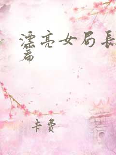 漂亮女局长最新篇