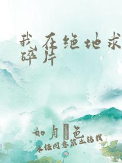 我在绝地求生捡碎片