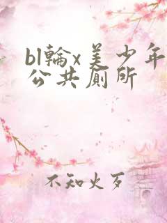 bl轮x美少年公共厕所