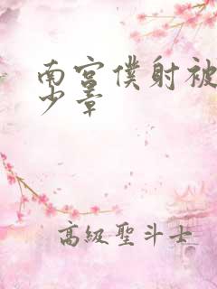 南宫仆射被推多少章