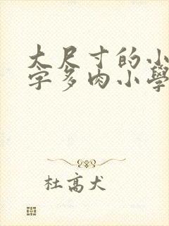 大尺寸的小黄说字多肉小学