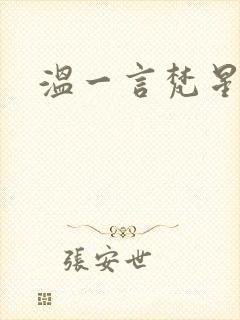 温一言梵星小说