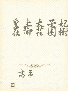 皇上太子妃沈音在御花园树上