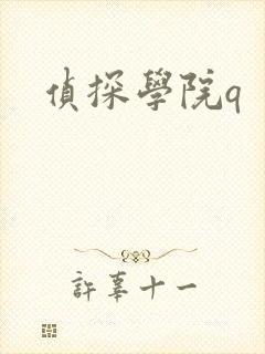 侦探学院q