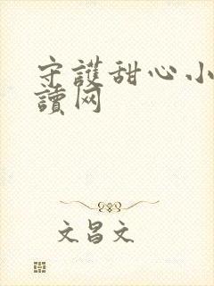 守护甜心小说阅读网