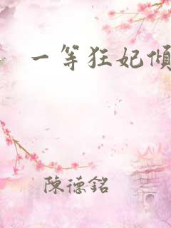 一等狂妃倾天下