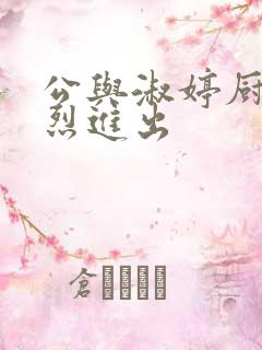 公与淑婷厨房猛烈进出