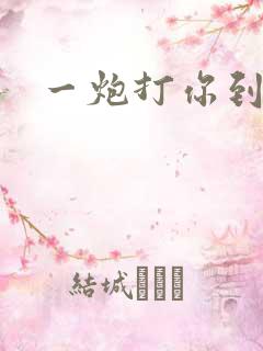 一炮打你到天亮