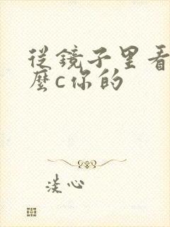 从镜子里看我怎么c你的