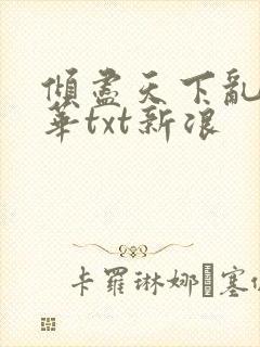 倾尽天下乱世繁华txt新浪