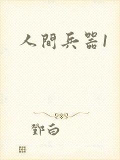 人间兵器1