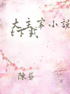 大主宰小说txt下载