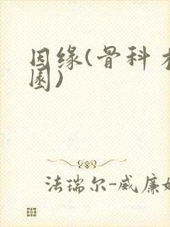 因缘(骨科 校园)