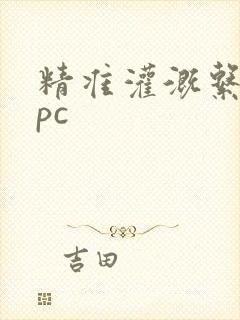 精准灌溉系统npc