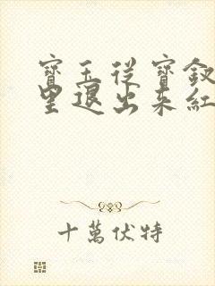 宝玉从宝钗身体里退出来红楼春