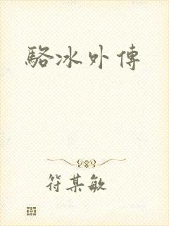 骆冰外传