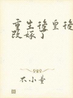 重生后皇后娘娘改嫁了