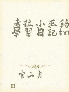 考拉小巫的英语学习日记txt