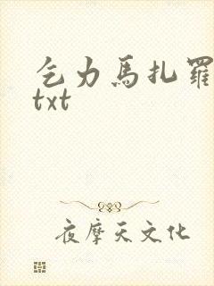 乞力马扎罗的雪txt