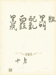 黑白配黑粗硬大疯狂乱叫