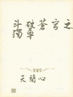 斗破苍穹之唯我独尊