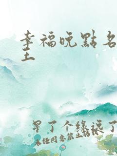 幸福晚点名 大王