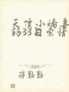 天价小娇妻总裁的33日索情