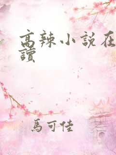 高辣小说在线阅读