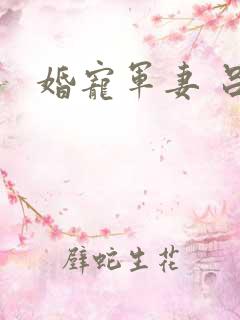 婚宠军妻 吕颜