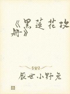 《黑莲花攻略手册》