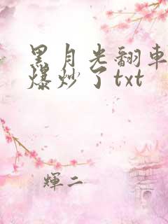 黑月光翻车后被爆炒了txt