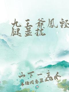 九王爷凤轻尘把腿并拢