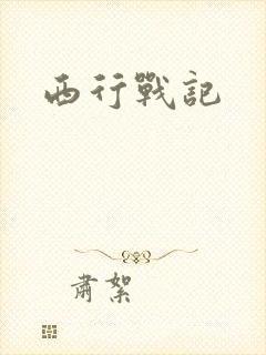 西行战记
