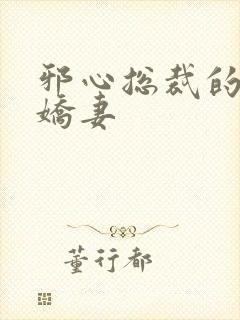 邪心总裁的纯情娇妻